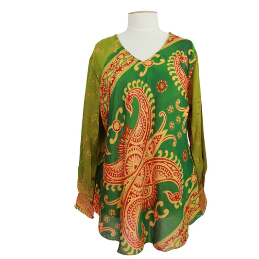LBM124 - Balloon Sleeve Blouse