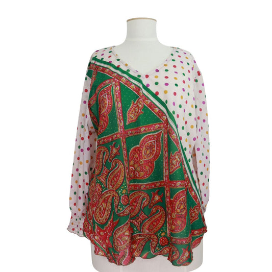 LBXXL61 - Balloon Sleeve Blouse