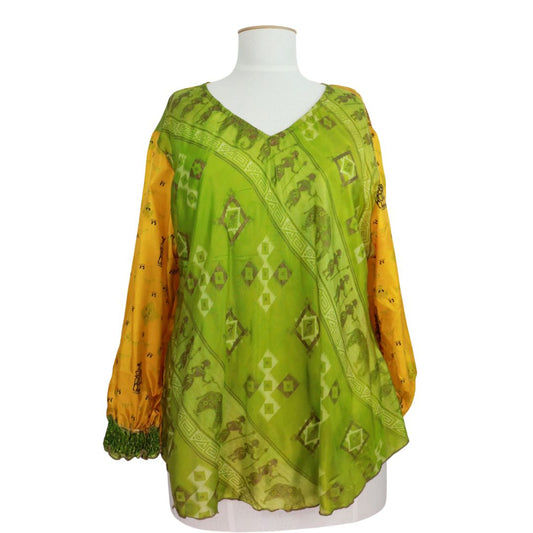 LBXXL70 - Balloon Sleeve Blouse