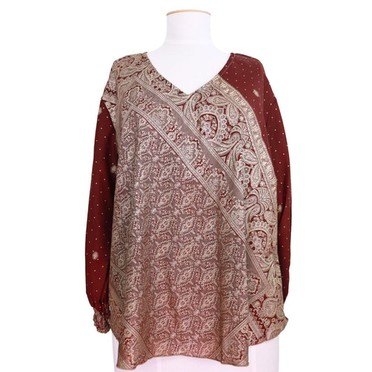 LBXXL81 - Balloon Sleeve Blouse