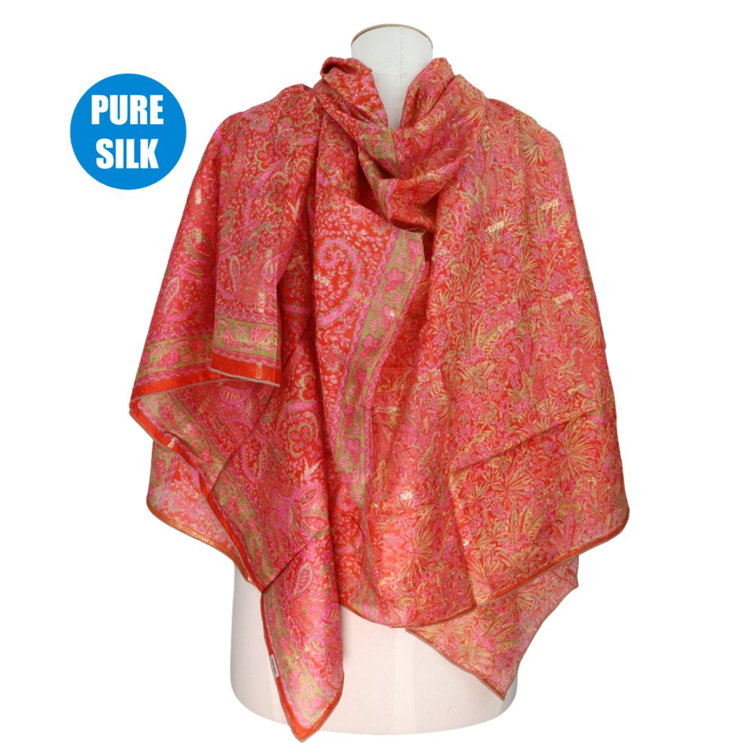 PSSW43 - Pure Silk Shoulder Wrap