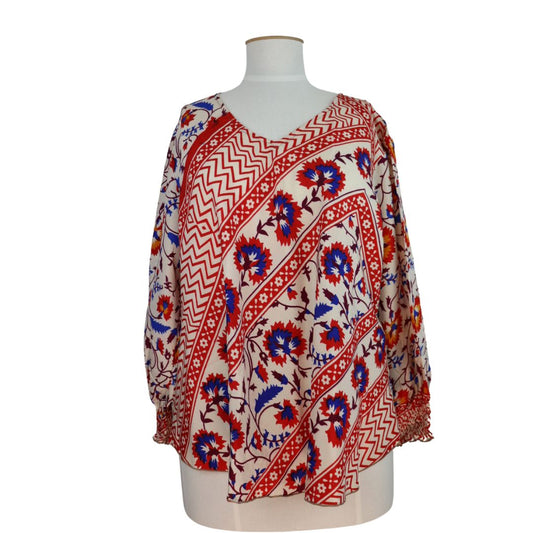 LBXXL43 - Balloon Sleeve Blouse