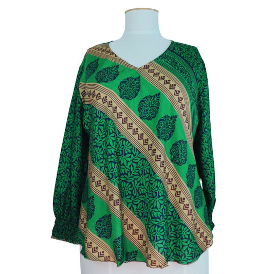 LBL119 - Balloon Sleeve Blouse