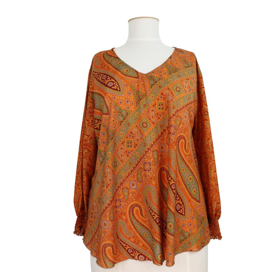 LBXL138 - Balloon Sleeve Blouse
