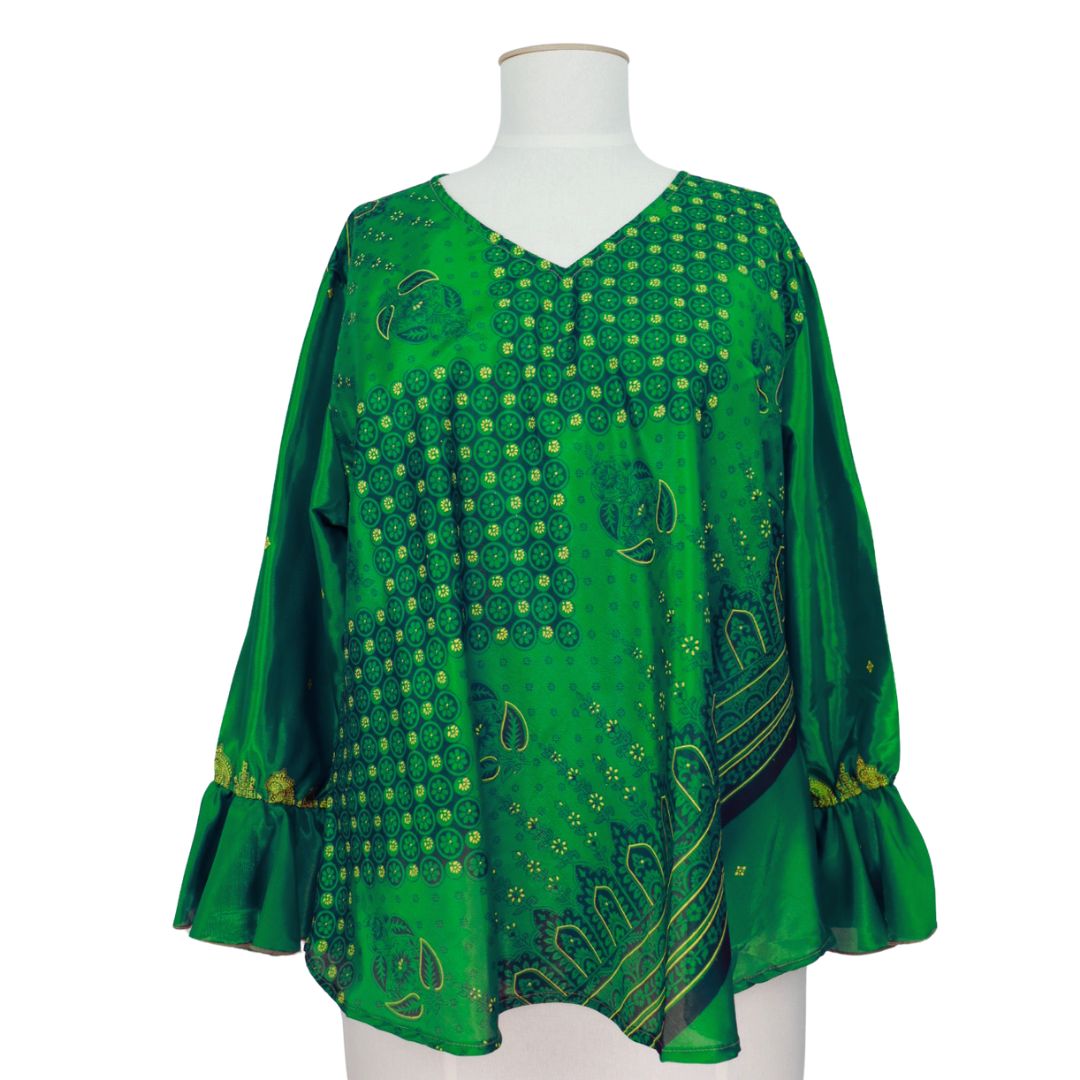 KBXL08 - Prince Cuff Blouse
