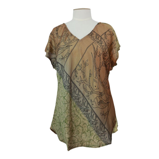 VTS52 - V NECK TOP