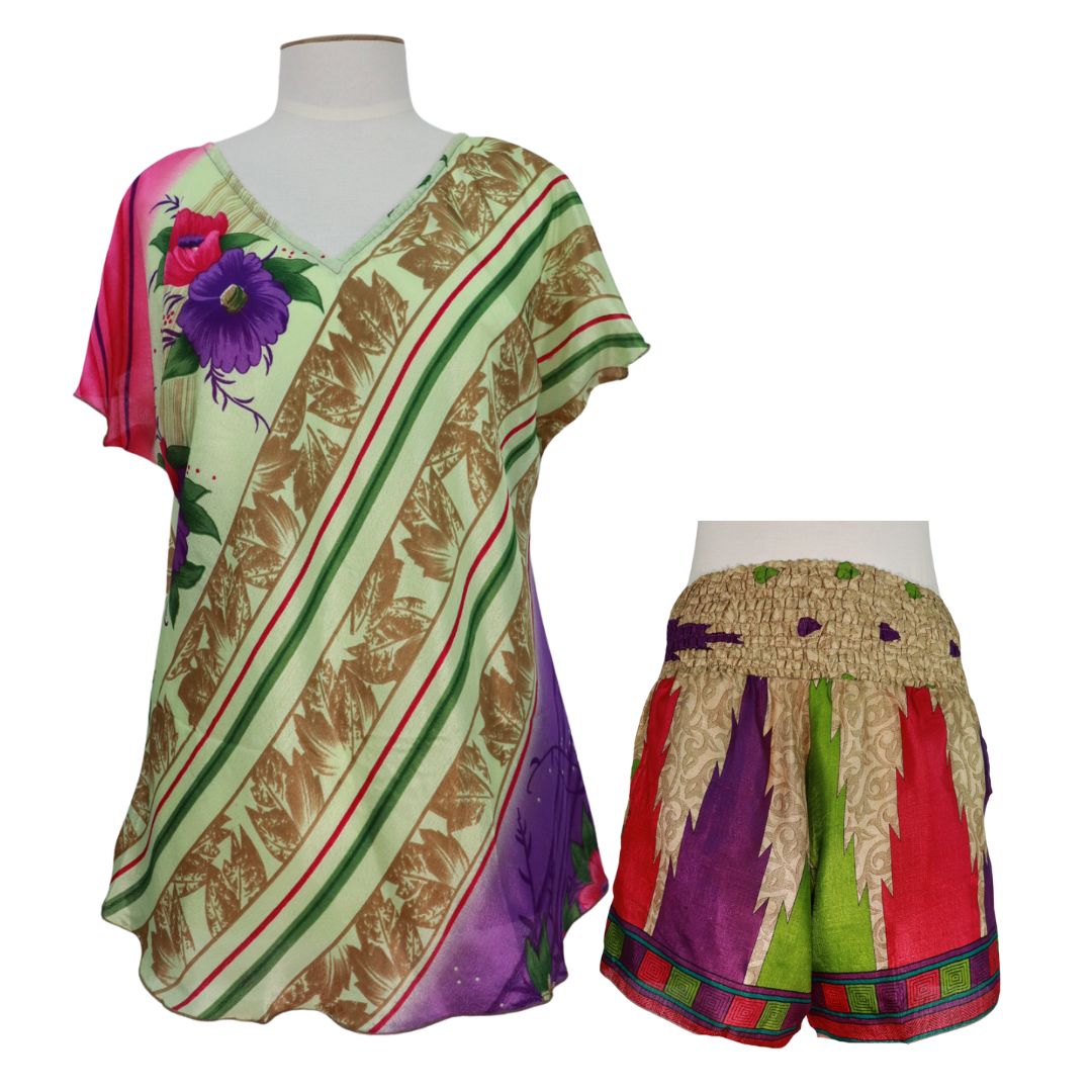 SSS56 - SHORTIE PYJAMAS