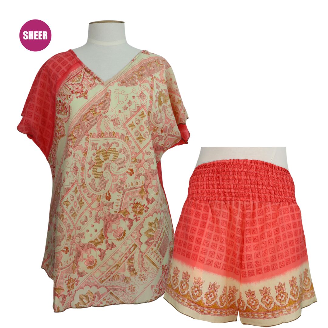 SSM52 - SHORTIE PYJAMAS