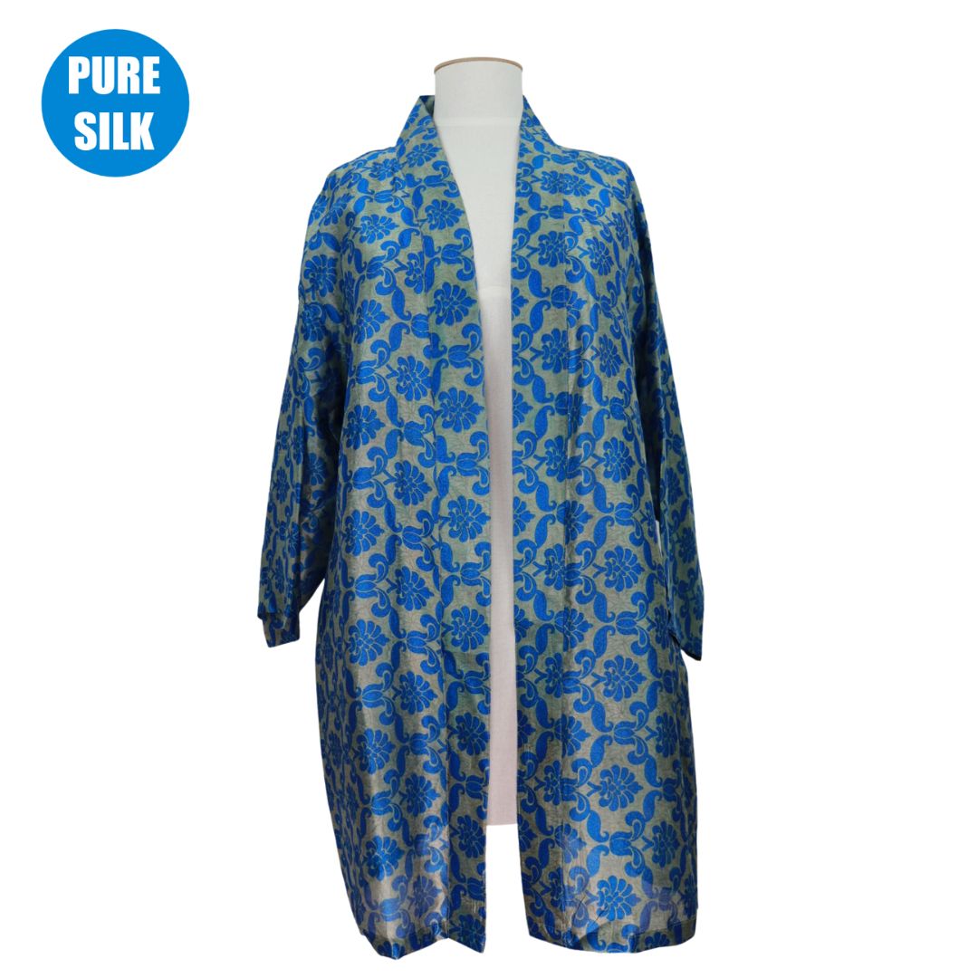 SLK15 - PURE SILK KIMONO