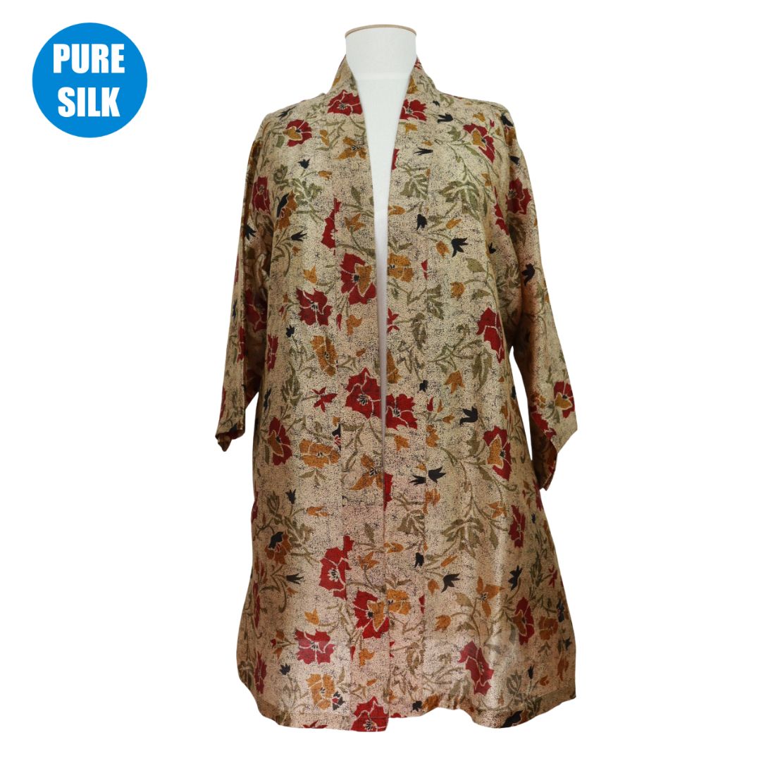 SLK04 - PURE SILK KIMONO