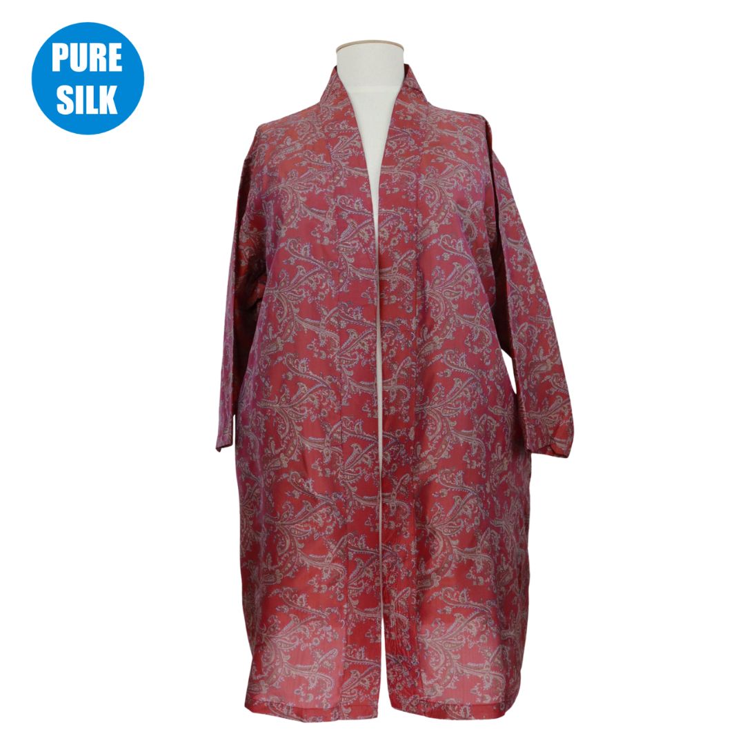 SLK06 - PURE SILK KIMONO