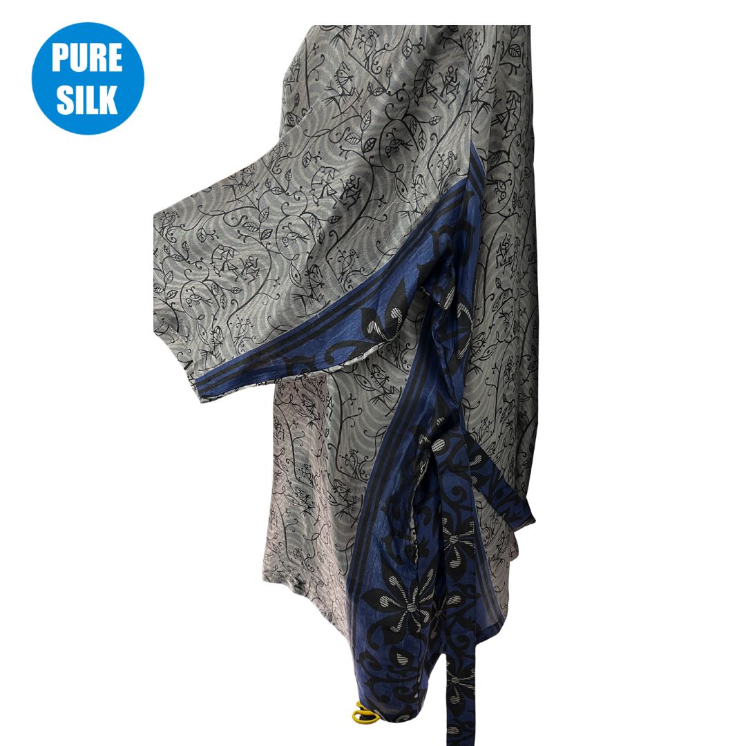 SXLK15 - PURE SILK KIMONO