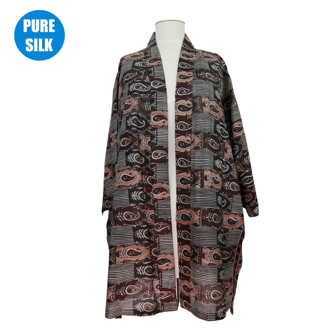 SXLK06 - PURE SILK KIMONO