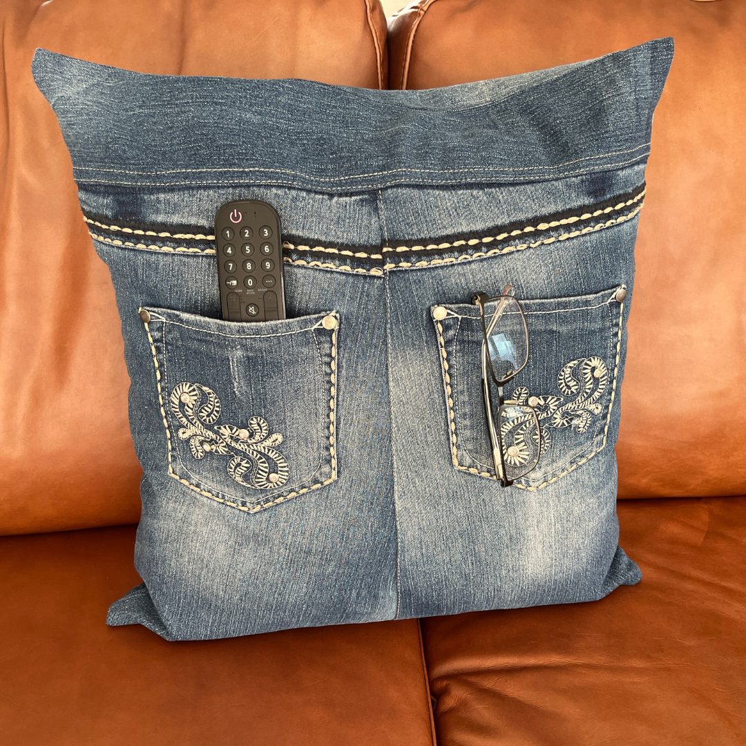 DENIM CUSHION COVERS
