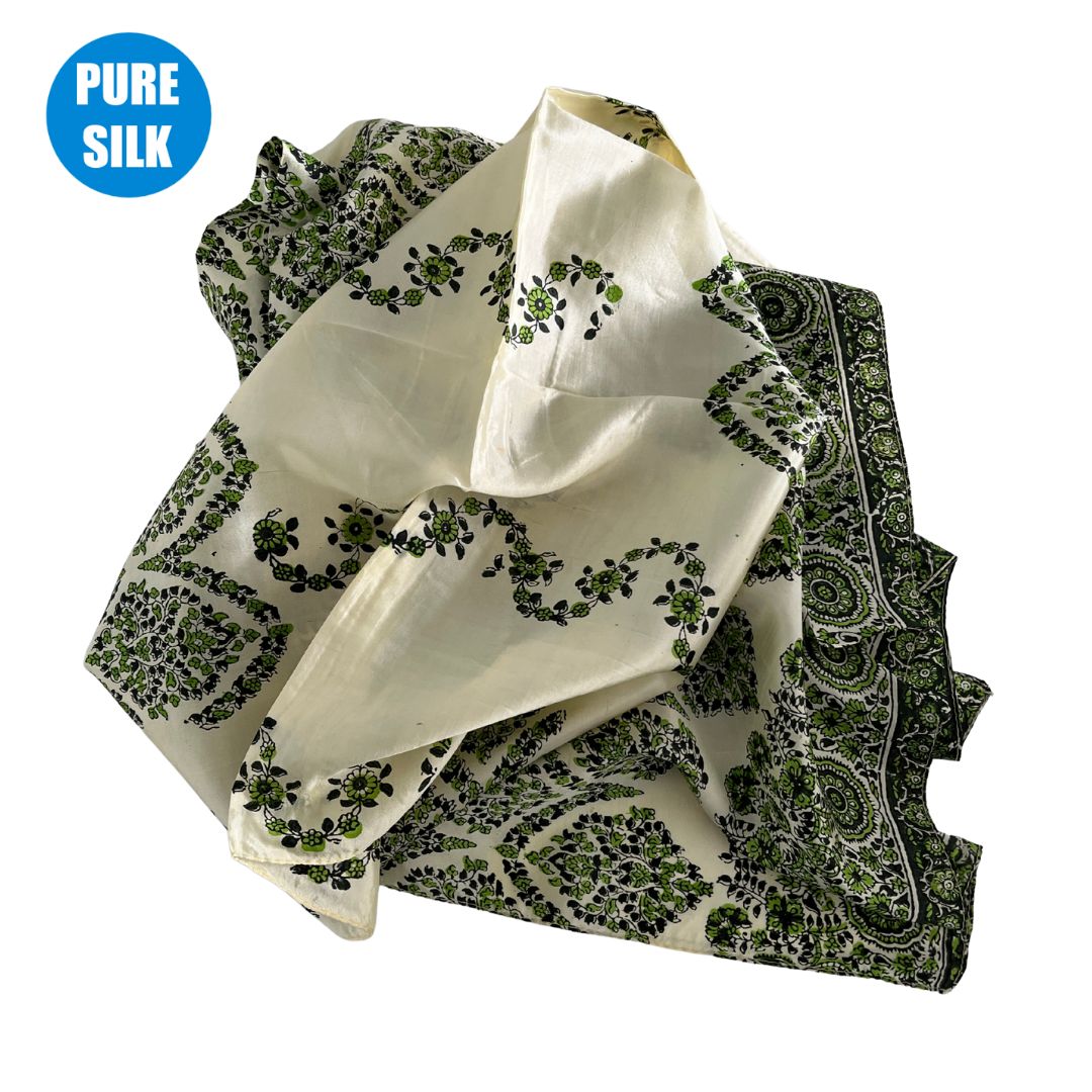 PURE SILK SQUARE SCARVES