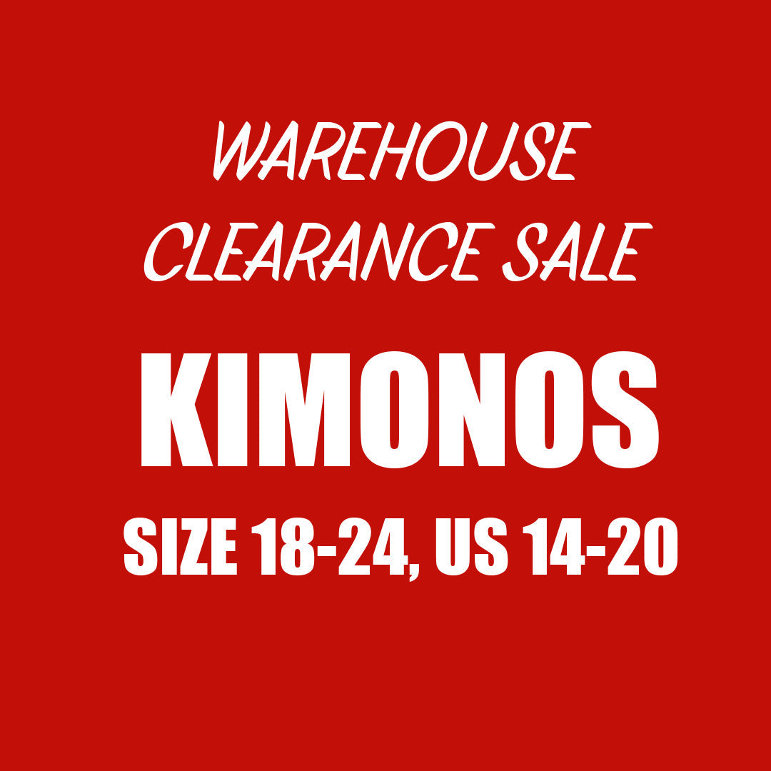 SALE KIMONOS NZ/AUS/UK Size 18-24, US 14-20