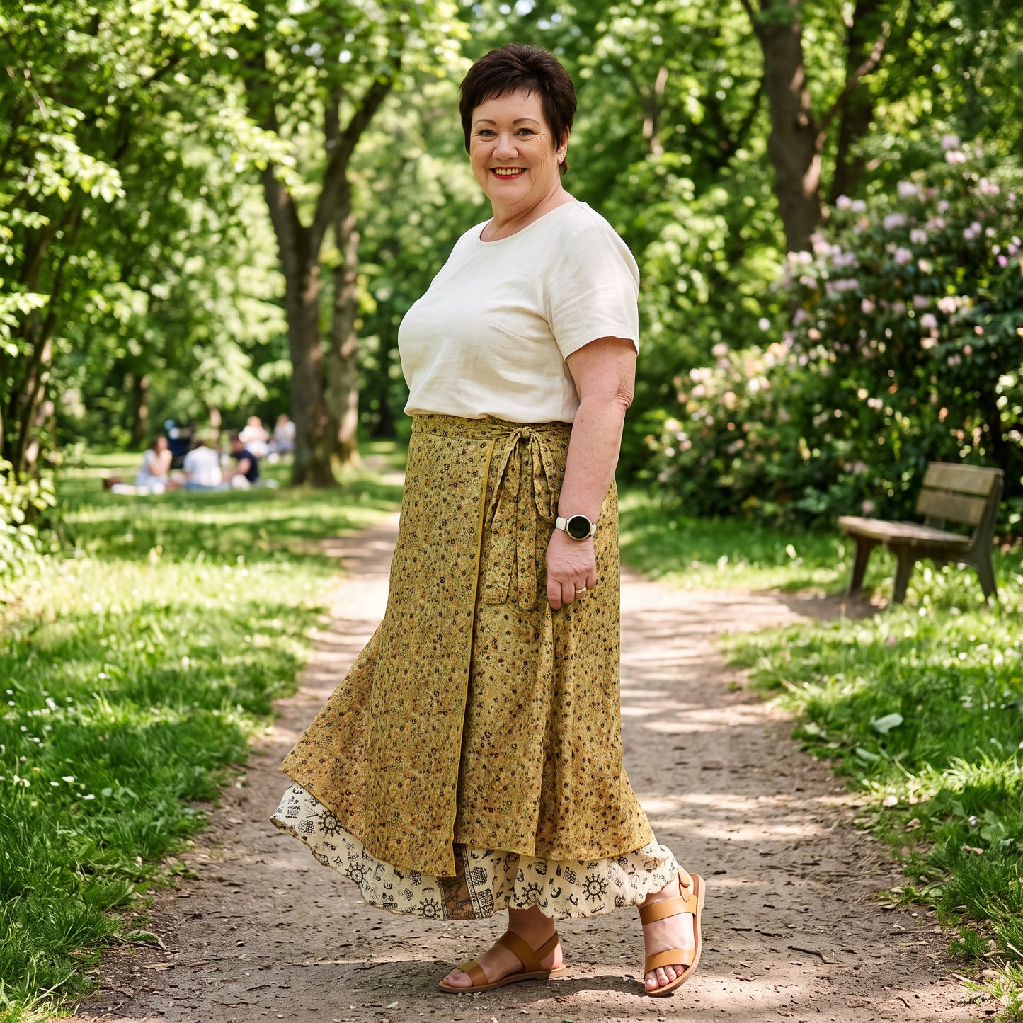 PXL426 - Extra Long Skirt