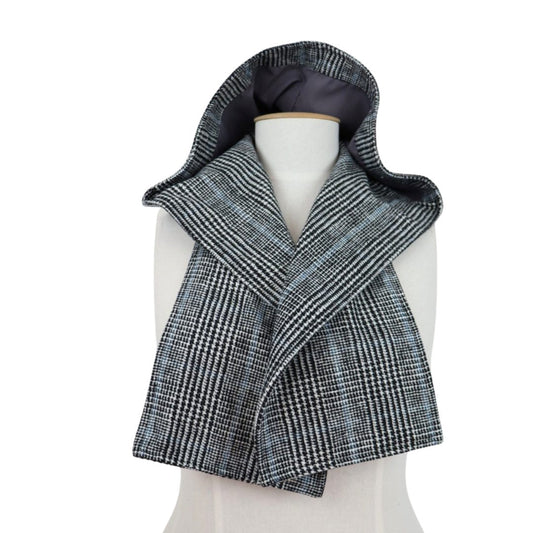 Hooded Scarf Black