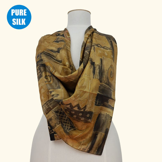 PSQ28 - PURE SILK SQUARE SCARF