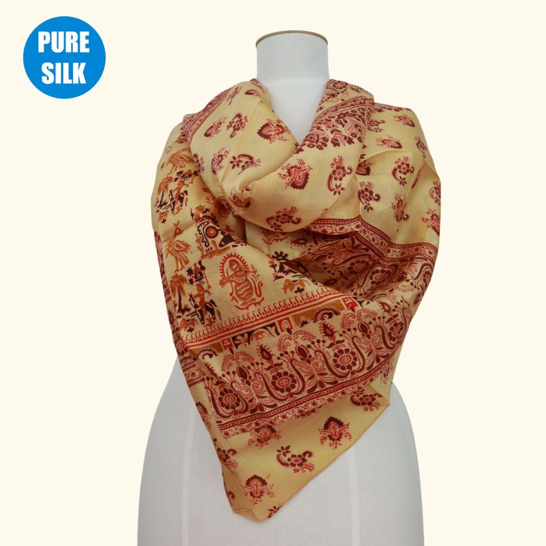 PSQ26 - PURE SILK SQUARE SCARF