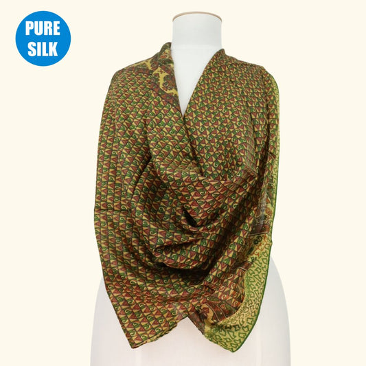 PSQ27 - PURE SILK SQUARE SCARF