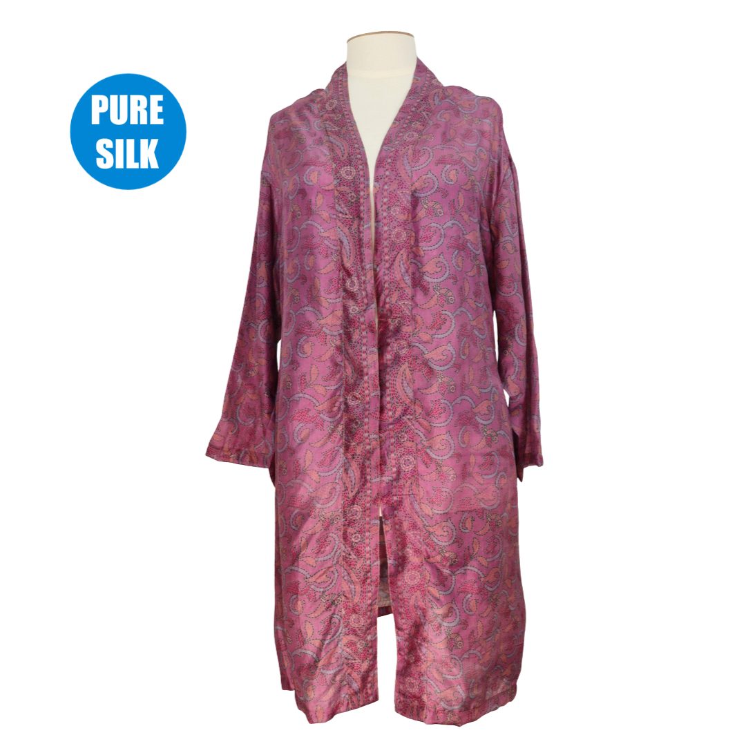 SRK28  - Pure Silk Kimono