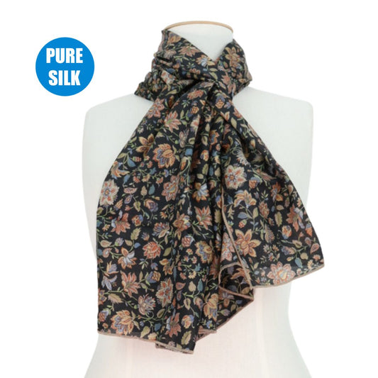 PSS74 - Pure Silk Long Scarf