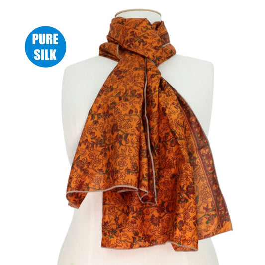 PSS75 - Pure Silk Long Scarf