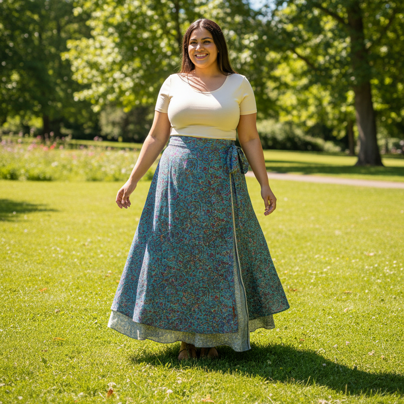 PXL427 - Extra Long Skirt