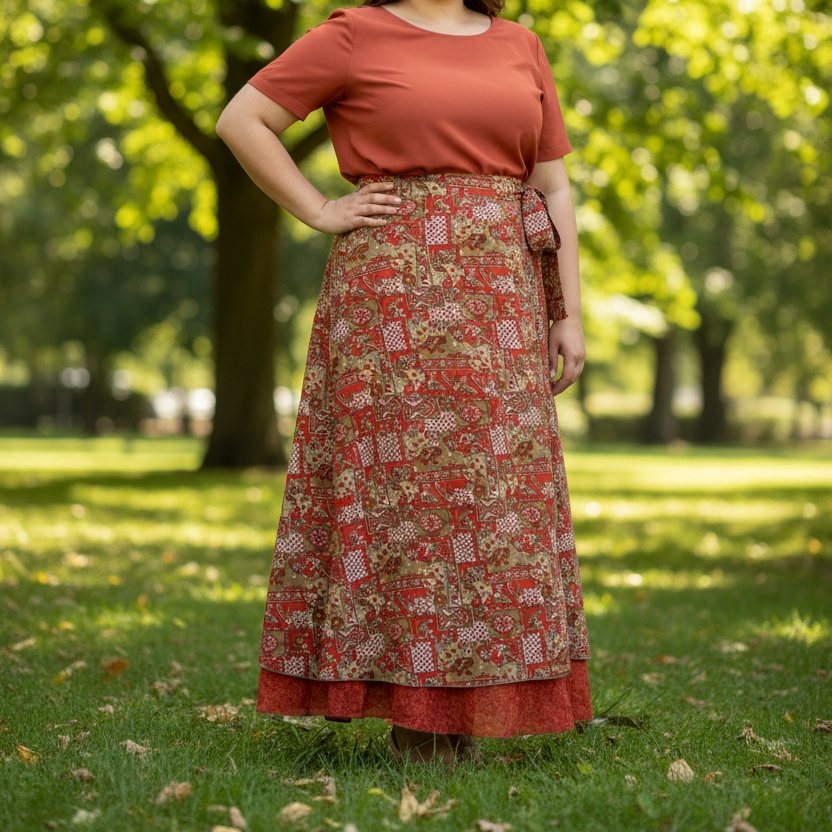 PXL423 - Extra Long Skirt