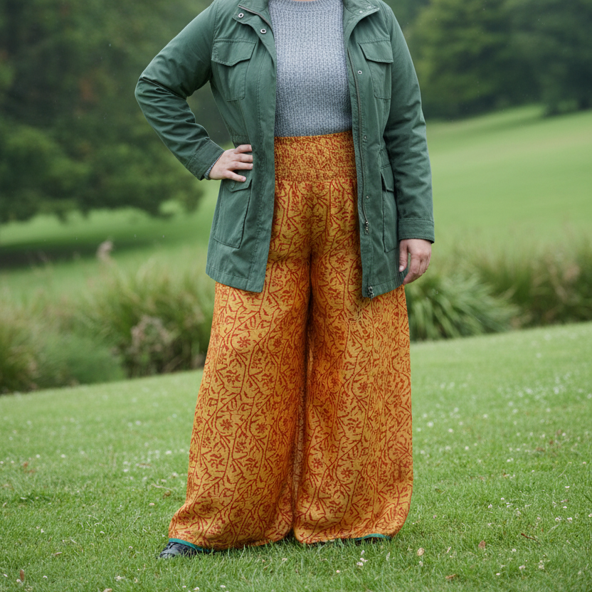 PAXXL189 - Palazzo Pants