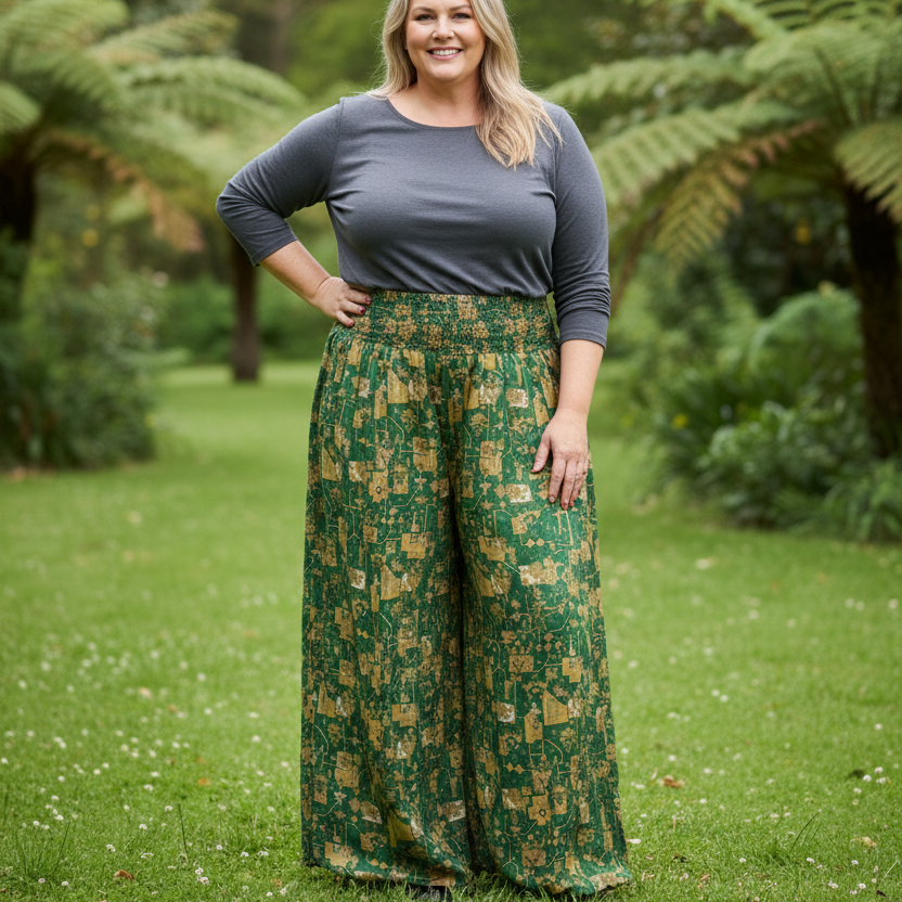 PAXXL198 - Palazzo Pants
