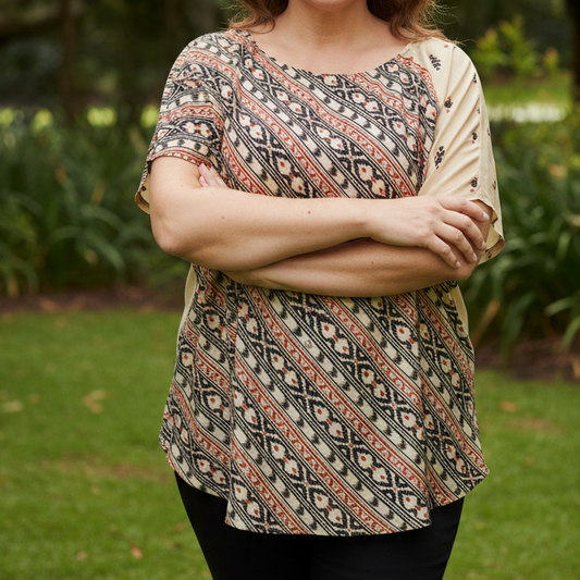 RTXL110 - Round Neck Top
