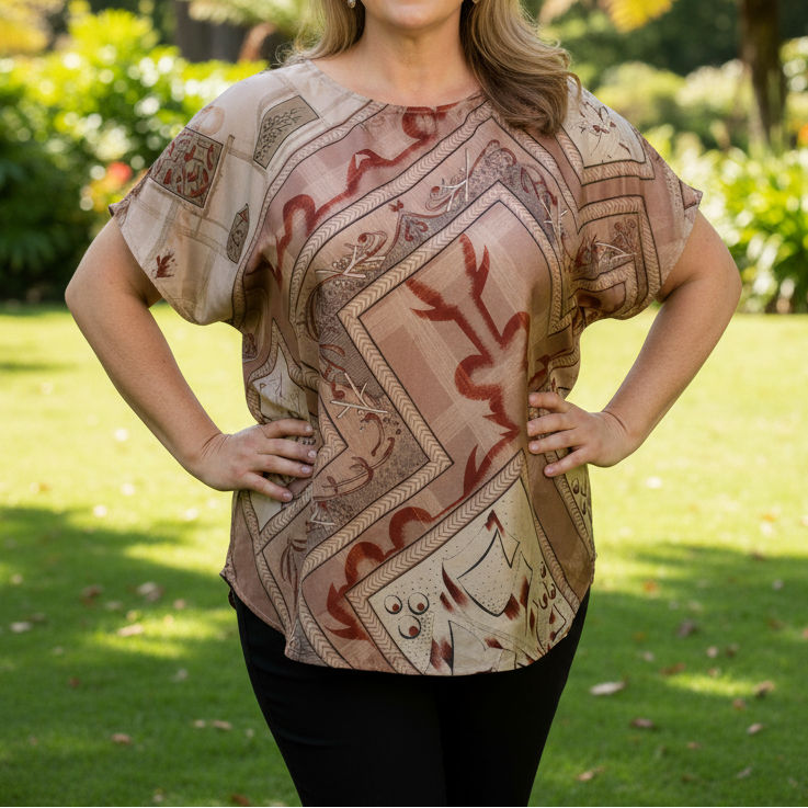 RTXL100 - Round Neck Top