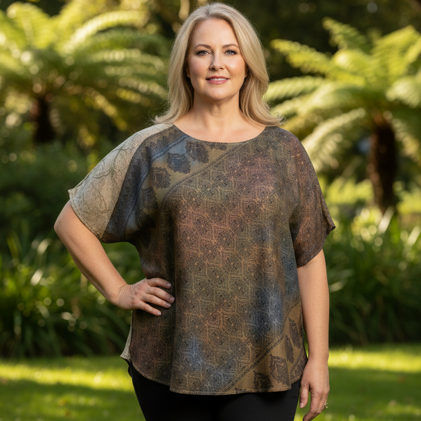 RTXL105 - Round Neck Top