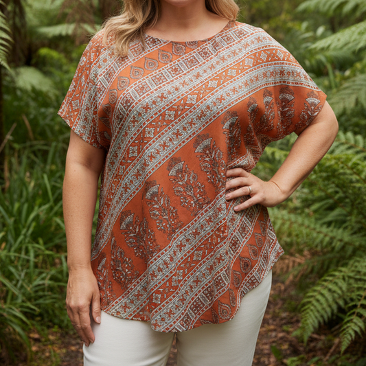 RTXL95 - Round Neck Top