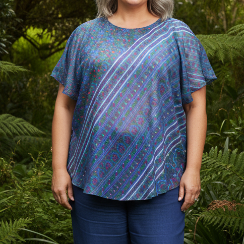 RTXXL78 - Round Neck Top