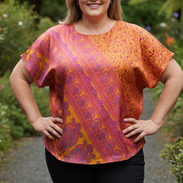 RTXXL80 - Round Neck Top