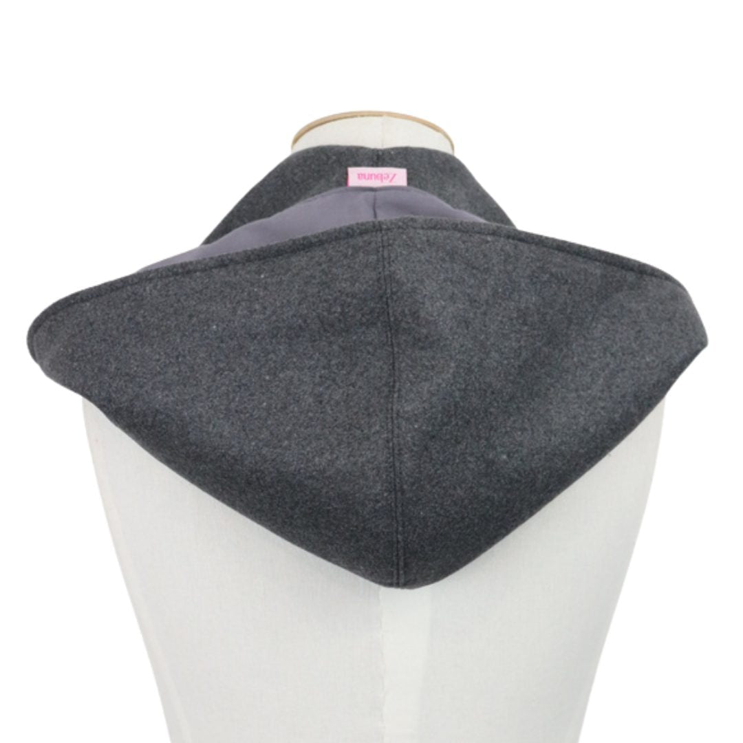 Hooded Scarf Black