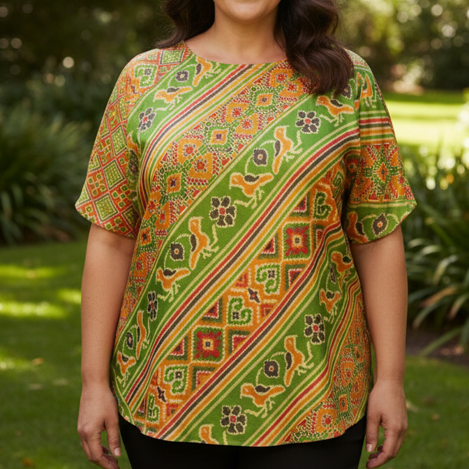 RTXXL45 - ROUND NECK TOP