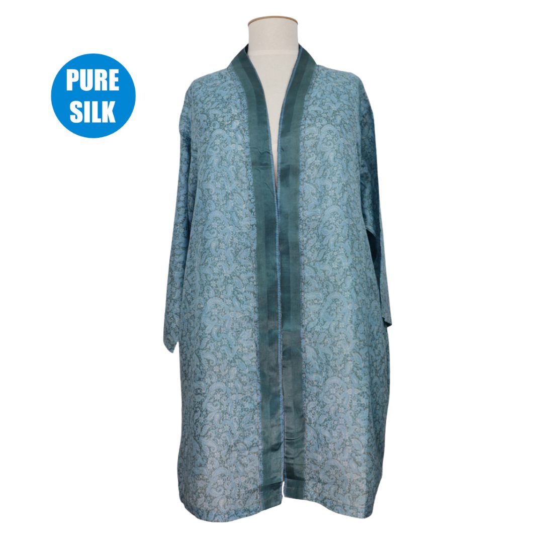 SLK28 - Pure Silk Kimono
