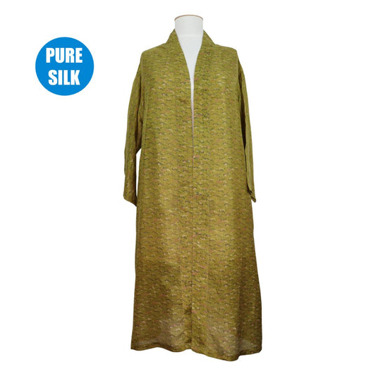 SLLK24 - Pure Silk Long Kimono