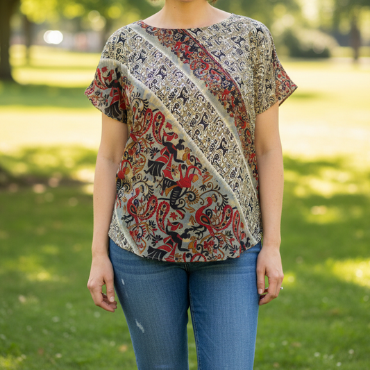 RTM44 - ROUND NECK TOP
