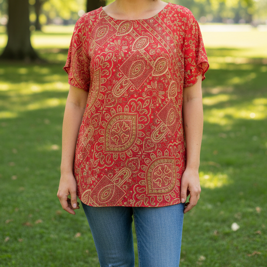 RTM34 - ROUND NECK TOP