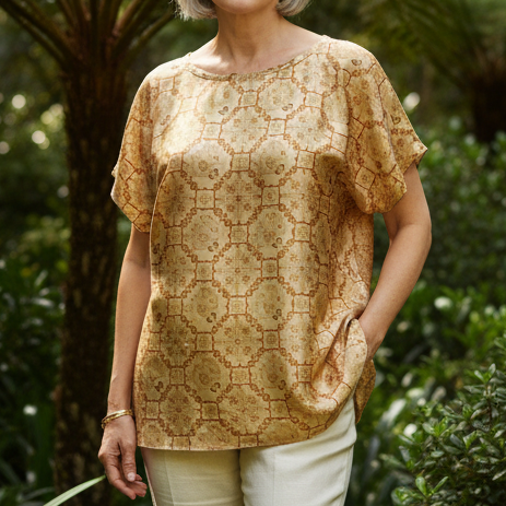 RTS49 - ROUND NECK TOP