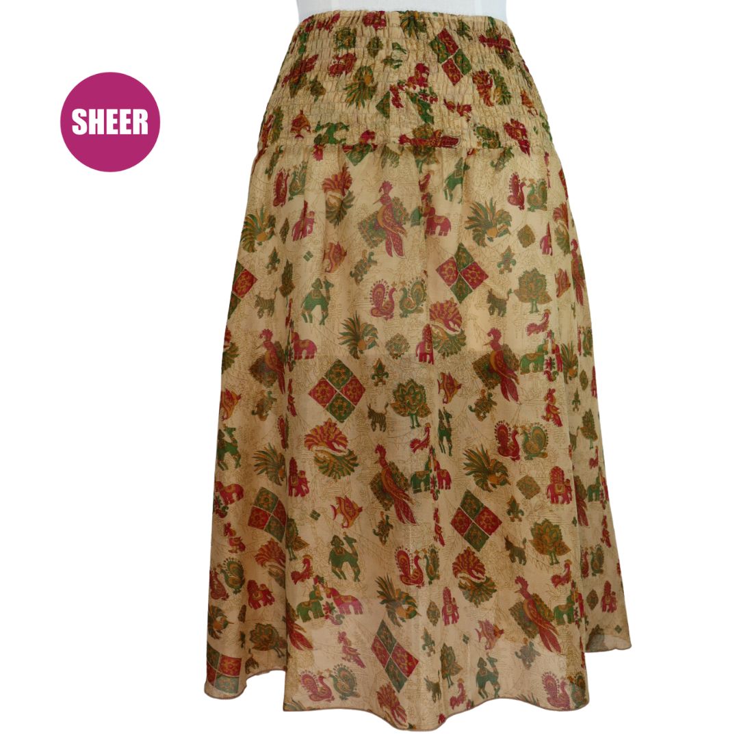 UML14 - SHIRRED SKIRT