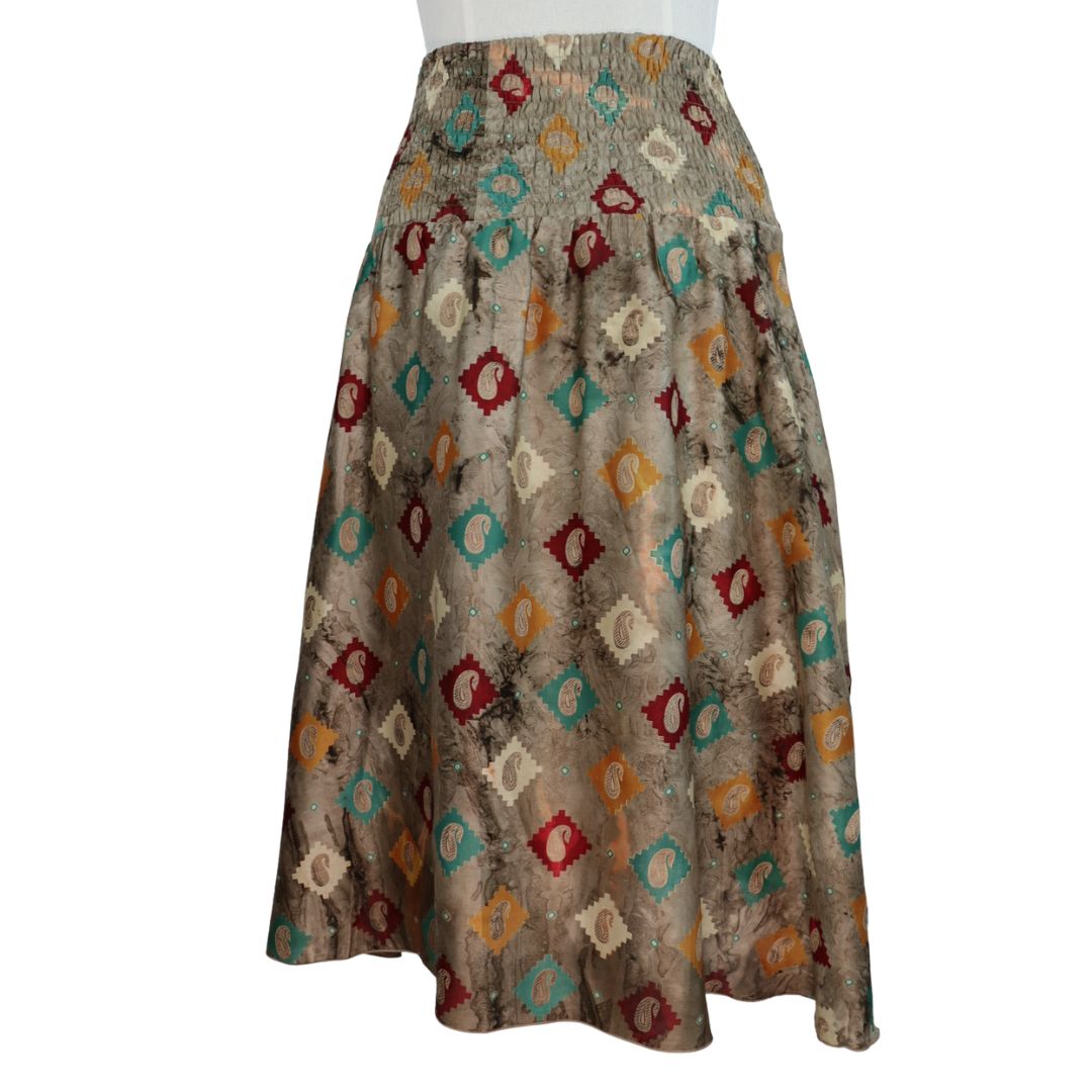 UML17 - SHIRRED SKIRT