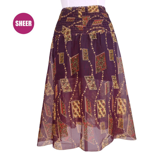 UML26 - SHIRRED SKIRT