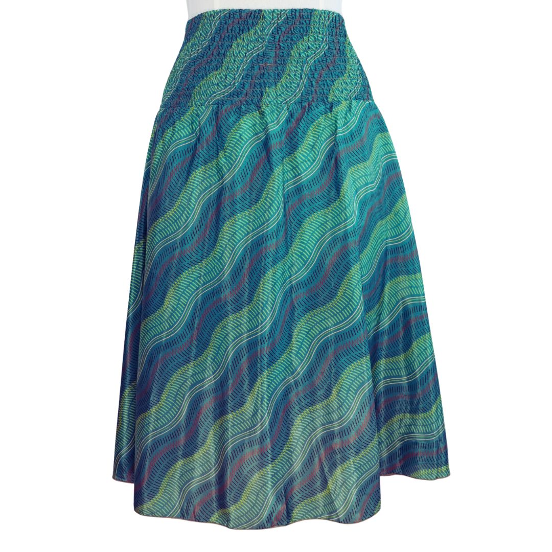 UML27 - SHIRRED SKIRT