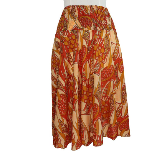 UML28 - SHIRRED SKIRT